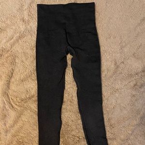 Spanx knit gray leggings